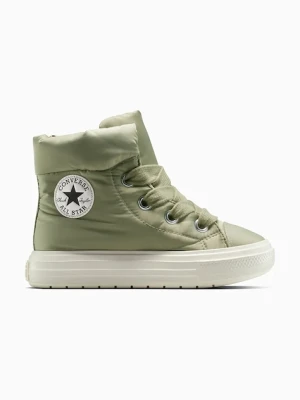 Converse śniegowce Chuck Taylor All Star Elements Boot kolor zielony A14275C