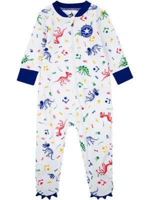 Converse Śpioszki w kolorze białym ze wzorem rozmiar: 68/74