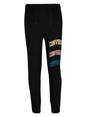 Zdjęcie produktu Converse Spodnie dresowe w kolorze czarnym ze wzorem rozmiar: 140-152