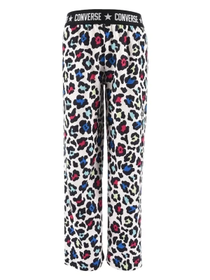 Converse Spodnie piżamowe w kolorze biało-czarnym ze wzorem rozmiar: 146/152