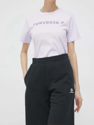 Converse szorty kolor czarny gładkie 10023875.A01-Black