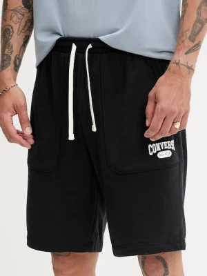 Converse szorty męskie kolor czarny 10028346-A01