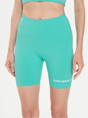 Converse Szorty sportowe W Wordmark Bike Short 10024539-A12 Niebieski Skinny Fit
