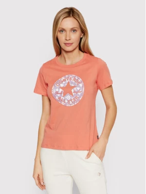 Converse T-Shirt 10022955-A03 Pomarańczowy Standard Fit