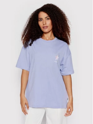 Converse T-Shirt 10023207-A02 Fioletowy Loose Fit