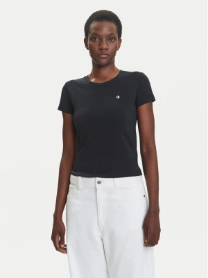 Converse T-Shirt 10027252-A02 Czarny Slim Fit