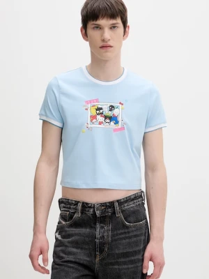 Converse t-shirt bawełniany x HELLO KITTY