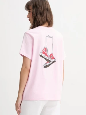 Converse t-shirt damski bawełniany x CHUCKS IN LOVE