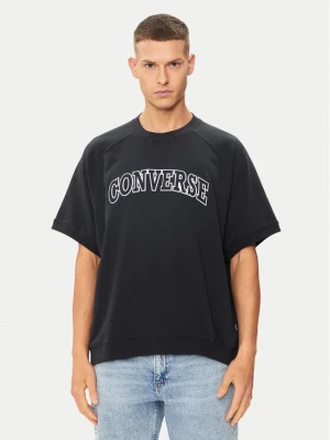 Converse T-Shirt Retro Chuck Ss Crew 10026428-A01 Czarny Regular Fit
