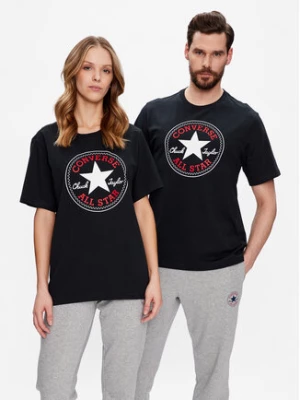 Converse T-Shirt Unisex Go To All Star Patch 10025459-A01 Czarny Standard Fit
