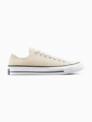 Converse tenisówki Chuck 70 Crafted Stitch kolor beżowy A11747C