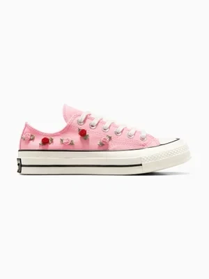 Converse tenisówki Chuck 70 Valentine's Day kolor różowy A13649C