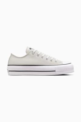 Converse tenisówki Chuck Taylor All Star Lift damskie kolor szary A11538C