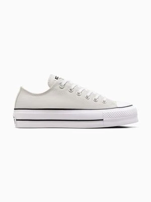 Converse tenisówki Chuck Taylor All Star Lift damskie kolor szary A11538C