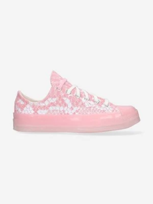 Converse tenisówki zamszowe x Golf Wang Chuck kolor różowy 173189C-PINK