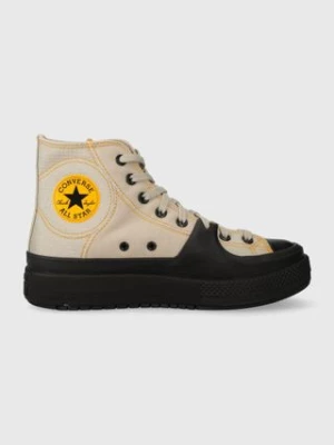 Converse trampki A04528C CHUCK TAYLOR kolor beżowy