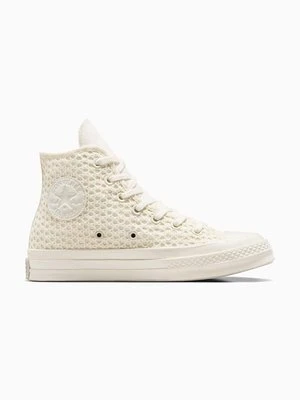 Converse trampki Chuck 70 damskie kolor beżowy A07534C