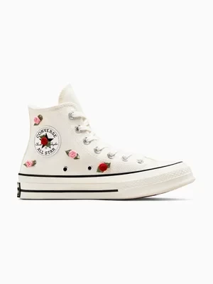 Converse trampki Chuck 70 Valentine's Day damskie kolor biały A10637C