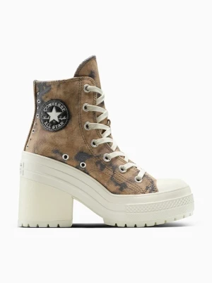 Converse trampki Chuck 70 De Luxe Heel kolor brązowy A15101C