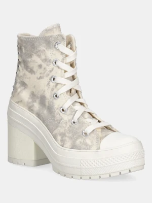 Converse trampki Chuck 70 De Luxe Heel kolor brązowy A15101C