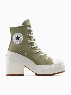 Converse trampki Chuck 70 De Luxe Heel kolor zielony A11899C