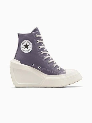 Converse trampki Chuck 70 De Luxe Wedge Platform damskie kolor fioletowy A08282C