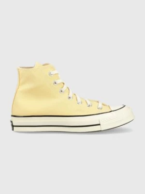 Converse trampki Chuck 70 HI kolor żółty A02757C A02757C-LIGHT.ORN