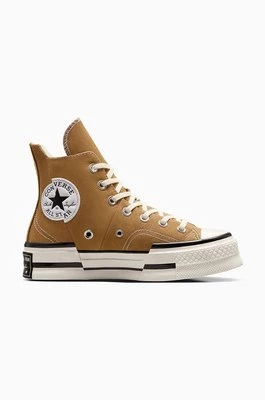 Converse trampki Chuck 70 Plus damskie kolor brązowy A12321C