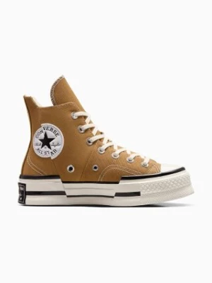 Converse trampki Chuck 70 Plus damskie kolor brązowy A12321C