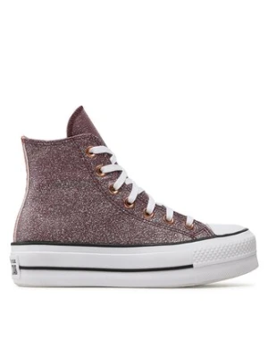 Converse Trampki Chuck Taylor All Star Life Hi A03240C Bordowy