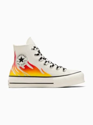 Converse trampki Chuck Taylor All Star Lift damskie kolor biały A07892C