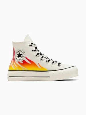 Converse trampki Chuck Taylor All Star Lift damskie kolor biały A07892C