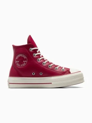 Converse trampki Chuck Taylor All Star Lift damskie kolor czerwony A11161C