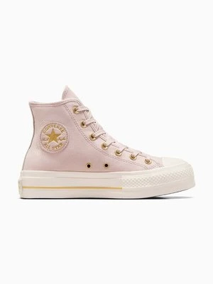 Converse trampki Chuck Taylor All Star Lift damskie kolor różowy A10431C