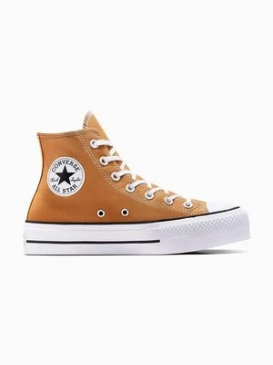 Converse trampki Chuck Taylor All Star Lift damskie kolor żółty A11537C