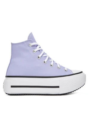Converse Trampki Chuck Taylor All Star Lift Double Stack A15206C Fioletowy