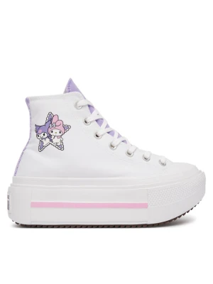 Converse Trampki Chuck Taylor All Star Lift Double Stack A21835C Biały