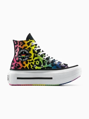 Converse trampki Chuck Taylor All Star Lift Double Stack Pride unisex kolor multicolor A15782C