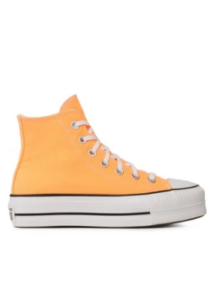 Converse Trampki Chuck Taylor All Star Lift Hi A03052C Pomarańczowy