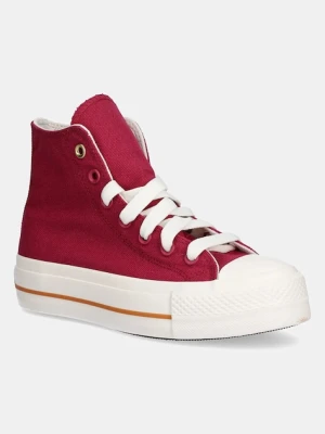 Converse trampki Chuck Taylor All Star Lift kolor różowy A13878C