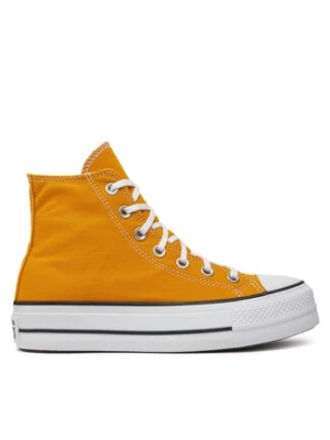 Converse Trampki Chuck Taylor All Star Lift Platform A06506C Żółty