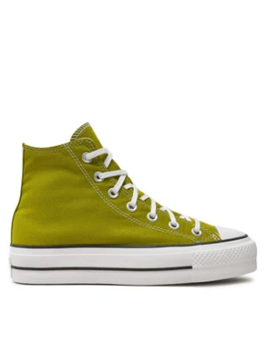 Converse Trampki Chuck Taylor All Star Lift Platform A08286C Zielony