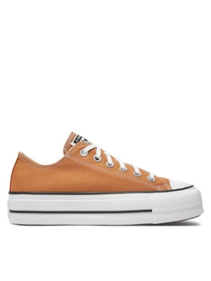 Converse Trampki Chuck Taylor All Star Lift Platform A11540C Pomarańczowy