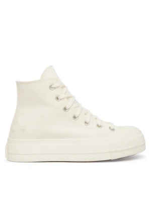 Converse Trampki Chuck Taylor All Star Lift Platform Beads A16107C Écru