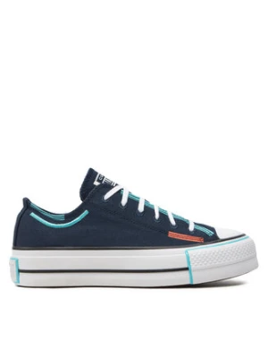 Converse Trampki Chuck Taylor All Star Lift Platform Color Pop Ox A07597C Czarny