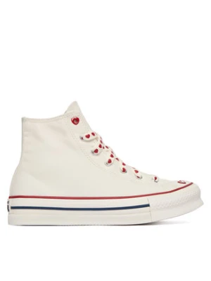 Converse Trampki Chuck Taylor All Star Lift Platform Hearts A19062C Écru