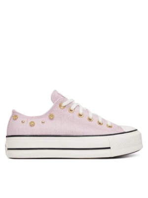 Converse Trampki Chuck Taylor All Star Lift Platform Heathered Glam​ A17595C Różowy