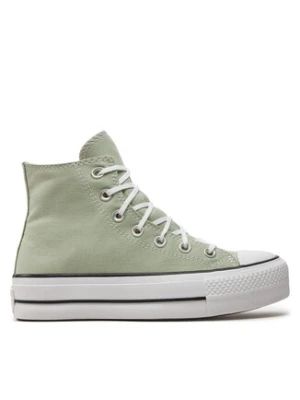 Converse Trampki Chuck Taylor All Star Lift Platform Hi A03541C Zielony