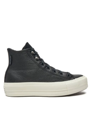 Converse Trampki Chuck Taylor All Star Lift Platform Water Repellent Leather A08312C Czarny