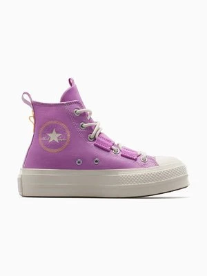 Converse trampki Chuck Taylor All Star Lift Utility damskie kolor różowy A07602C